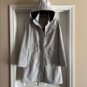 HUNTER Kate Water Resistant Trench Coat Size Small NWT
